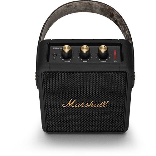 Marshall Stockwell II Rock Retro Portable Bluetooth 5.0 Speaker Home Outdoor Travel Speaker IPX4 Waterproof Subwoofer  Amaijoin