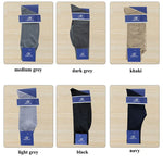 Carregue a imagem no visualizador da Galeria, 6 Pairs Large Business Silk Socks Long Polyamide Breathable Calf High Sheer Socks Male Brand Business Work Socks High Quality  Amaijoin
