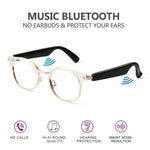 Carregue a imagem no visualizador da Galeria, Smart Glasses Remote Control High Smart Glasses Waterproof Wireless Bluetooth Hands-Free Calling Music Audio Open Ear Sunglasses  Amaijoin
