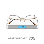 Carregue a imagem no visualizador da Galeria, Fashion Women Cat Eye Photochromic Reading Glasses Butterfly Brand Design Frame Blue Light Blocking Customized Prescription  Amaijoin
