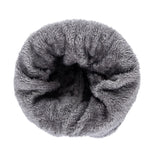 Carregue a imagem no visualizador da Galeria, New Unisex Thick Winter Hat Keep Warm Add Fur Lined Flanging Cap Stylish Beanie Hats For Men Women Warm Outdoor Knitted Hat  Amaijoin
