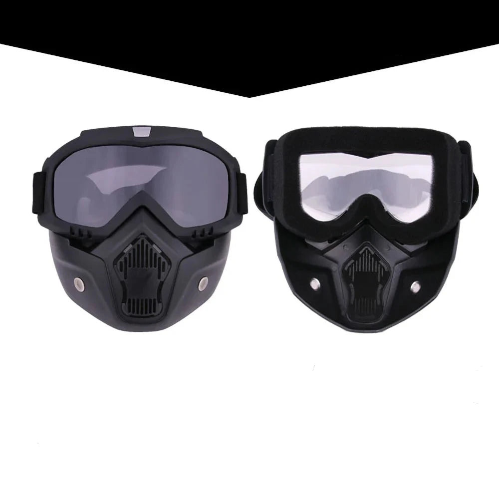 Dustproof Motocross Glasses Adjustable Motorcycle Goggles Breathable Full Face Protective Dirt Bike Motorbike Dirt Bike Off-road  Amaijoin