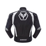 Carregue a imagem no visualizador da Galeria, DUHAN Motorcycle Jacket Men Moto Jacket+pants Windproof Motocross Suit Cold-proof Touring Motorbike Riding Set Protective Gear  Amaijoin
