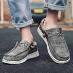 Carregue a imagem no visualizador da Galeria, Large Size Outdoor Men&#39;s Casual Denim Canvas Shoes Vulcanize Shoes Fashion Luxury Style Designer Breathable Men Sneakers Loafers  Amaijoin
