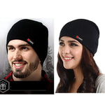 Carregue a imagem no visualizador da Galeria, Skullies Beanies Men Winter Hat Women Knitted Hats For Men Cap Winter Beanie Hat Gorro Thick Warm Brimless Fur Bonnet Men&#39;s Cap  Amaijoin
