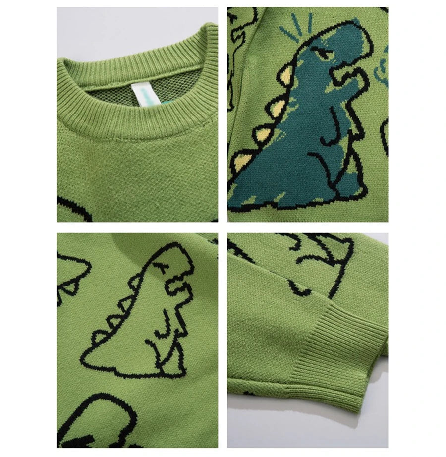 Sweater Dino Couple  Amaijoin