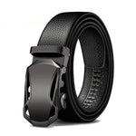 Load image into Gallery viewer, Men Belt Metal Luxury Brand Automatic Buckle Leather High Quality Belts for Men Business Work Casual Strap ZDP001A  Amaijoin
