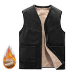 Carregue a imagem no visualizador da Galeria, DIMUSI Winter Men&#39;s Vests Casual Man Fleece Warm Sleeveless Jackets Fashion Outwear Thermal Soft Fishing Waistcoats Clothing 8XL  Amaijoin
