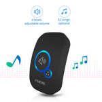 Carregue a imagem no visualizador da Galeria, Fuers M557 Wireless Doorbell 433Mhz Home Welcome Smart Doorbell 150M Long Wireless Distance 32 Songs Home Welcome Door Chimes  Amaijoin
