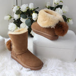 Load image into Gallery viewer, New Arrival Australia Classic Women Boots Women&#39;s Genuine Sheepskin Leather Snow Boots Women Shoes  Amaijoin
