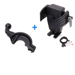 Carregue a imagem no visualizador da Galeria, GPS Phone Holder Navigation Bracket Wireless Fast Charging For HONDA Gold Wing GL 1800 F6B GL1800 DCT 2018-2021 2020 Motorcycle  Amaijoin
