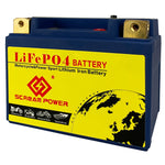 Carregue a imagem no visualizador da Galeria, 12V 4L-BS 2Ah CCA 160A Lithium Phosphate Motorcycle Motor Starter Battery 12V LiFePO4 Scooter Engine Battery LFP  Amaijoin
