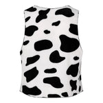 Carregue a imagem no visualizador da Galeria, Men&#39;s Cow Print Sleeveless Open Front Coat Vest Hippie Christmas Halloween Carnival Cowboy Role Play Fancy Costumes Cow Vest  Amaijoin
