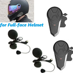 Carregue a imagem no visualizador da Galeria, BT-S3NS Motorcycle Helmet Bluetooth-Compatible Headset Intercom Communication Interphone MP3 GPS Waterproof Intercomunicador  Amaijoin
