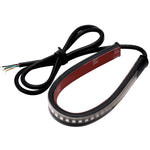 Carregue a imagem no visualizador da Galeria, 48LED Motorcycle Light Bar Strip Tail Turn Signal Light &amp; DRL Amber White Moto Flasher Ring Fork Strip Lamp Flashing blinker 12V  Amaijoin
