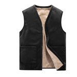 Carregue a imagem no visualizador da Galeria, DIMUSI Winter Men&#39;s Vests Casual Man Fleece Warm Sleeveless Jackets Fashion Outwear Thermal Soft Fishing Waistcoats Clothing 8XL  Amaijoin
