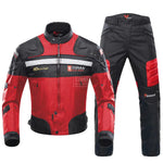 Carregue a imagem no visualizador da Galeria, DUHAN Men Motorcycle Jackets Riding Motocross Enduro Racing Jacket Moto Jacket Windproof Coldproof Motorbike CE Protection Gear  Amaijoin
