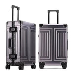 Carregue a imagem no visualizador da Galeria, KLQDZMS 20“24&#39;&#39;26&#39;&#39;29 inch 100% Aluminum Alloy Fashion Business Travel  Luggage Detachable Lining High-end Business Suitcase  Amaijoin
