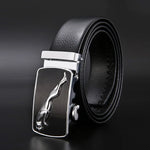 Load image into Gallery viewer, Men Belt Metal Luxury Brand Automatic Buckle Leather High Quality Belts for Men Business Work Casual Strap ZDP001A  Amaijoin
