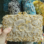 Carregue a imagem no visualizador da Galeria, Beautiful Fashion Women Bridal Wedding Purses And Handbags High Quality Ladies Crystal Diamond Clutches Female Shoulder Purse  Amaijoin
