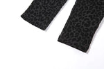 Load image into Gallery viewer, Shestyle Leopard Transparent Jumpsuits Women Skinny Back Zip Mock Neck Black Sexy 2021 Hot Animal Print Slim Clubwear Fitness  Amaijoin
