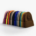 Carregue a imagem no visualizador da Galeria, 20 Colors New Korean Wool Acrylic Knitted Caps Women Men Skullcap Autumn Winter Elastic Skullies Beanies Cap Wholesale  Amaijoin
