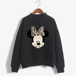 Carregue a imagem no visualizador da Galeria, Fashion Hoodies Turtleneck Minnie Kawaii Cartoon  Anime Sweatshirt Disney Mickey Mouse Hoodie Clothes Girl Boy Top Sweatshirts  Amaijoin
