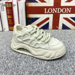 Load image into Gallery viewer, Chunky Sneaker Men Designer Air Cushion Board Shoes Fashion Casual Split Leather Breathable Height Increased Flat Platform Shoes  Amaijoin
