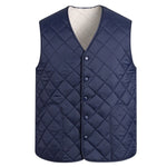 Load image into Gallery viewer, Vests Jacket Men Autumn Winter Fleece Sleeveless Jackets Men Clothing Waist Coat Fashion Solid Waistcoat Clothing Plus Size 6XL  Amaijoin
