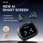 Carregue a imagem no visualizador da Galeria, Sanag S3 Pro AI Smart Screen Bluetooth Earphone 360 ° Stereo Sound OWS Headphones Open Ear TWS Earbuds Earclip Wireless Headset  Amaijoin
