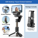 Carregue a imagem no visualizador da Galeria, 360 Rotation Following Shooting Mode Gimbal Stabilizer Selfie Stick Tripod Gimbal For iPhone Phone Smartphone Live Photography  Amaijoin
