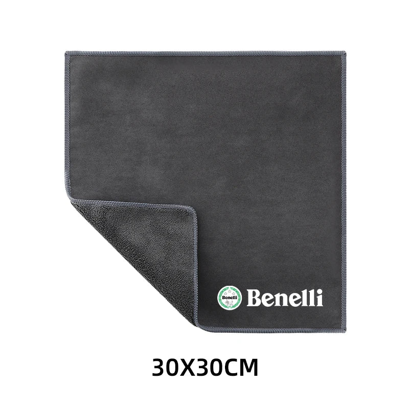 Suede Clean Leather Cloth Motorcycle Washing Care Cleaning Towel for Benelli TRK 251 502/X Trk502X TNT 300 502C 302S 752S  Amaijoin