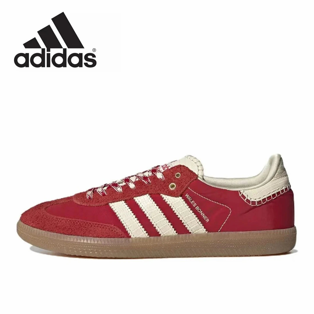 Adidas Samba Pony Wales Bonner Leopard German Training Gazelle Shoes Retro Versatile Sports and Casual Board Shoes sneakers  Amaijoin