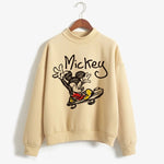 Carregue a imagem no visualizador da Galeria, Fashion Hoodies Turtleneck Minnie Kawaii Cartoon  Anime Sweatshirt Disney Mickey Mouse Hoodie Clothes Girl Boy Top Sweatshirts  Amaijoin
