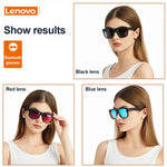 Carregue a imagem no visualizador da Galeria, Lenovo Lecoo C8 Lite Smart Glasses Headset Wireless Bluetooth 5.0 Sunglasses Outdoor Sport Earbuds HiFi Stereo Music Earphones  Amaijoin
