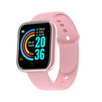 Carregue a imagem no visualizador da Galeria, Multifunctional Smart Watch Men Women Bluetooth Connected Phone Music Fitness Sports Bracelet Sleep Monitor Y68 Smartwatch D20  Amaijoin
