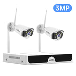 Carregue a imagem no visualizador da Galeria, Jooan 3MP 5MP WiFi CCTV System 10CH NVR Security Camera System Two Way Audio Outdoor Wireless IP Cameras Video Surveillance Kit  Amaijoin
