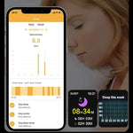 Carregue a imagem no visualizador da Galeria, New Multifunctional Health Smart Ring Heart Rate Temperature Sleep Body Temperature Monitoring Smart Finger Ring for Android Ios  Amaijoin
