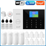 Carregue a imagem no visualizador da Galeria, PGST Residential Tuya Smart Gsm Wifi Alarm System for Home Wireless Security Alarm House Smart Life App Control work with ALexa  Amaijoin
