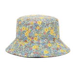 Carregue a imagem no visualizador da Galeria, Spring and Summer Small Floral Print Bucket Hat Trend Flower Double-Sided Male Wild Basin  Sun  Woman Cap  Amaijoin
