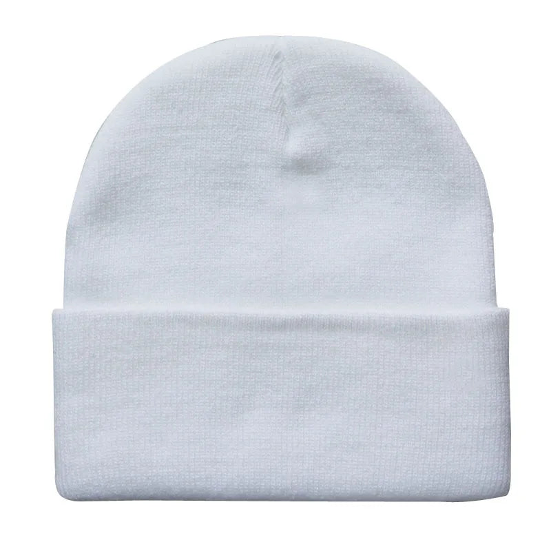 20 Colors New Korean Wool Acrylic Knitted Caps Women Men Skullcap Autumn Winter Elastic Skullies Beanies Cap Wholesale  Amaijoin