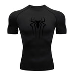 Carregue a imagem no visualizador da Galeria, New Compression Shirt Men Fitness Gym Super Hero Sport Running T-Shirt Rashgard Tops Tee Quick Dry Short Sleeve T-Shirt For Men  Amaijoin
