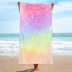 Load image into Gallery viewer, Microfiber Beach Towel Rainbow Striped Pool Towels Quick Dry Towel Summer Beach Towels Swimming Towel for Adults Kids  Amaijoin
