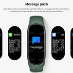 Carregue a imagem no visualizador da Galeria, M7 Smart Band Sport Smart Watch Men Woman Blood Pressure Heart Rate IP67 Waterproof Monitor Fitness Bracelet For Android IOS  Amaijoin
