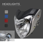 Carregue a imagem no visualizador da Galeria, Alconstar Head lamp Light Motorcycle front Headlight Head light With Bulb Bracket Assembly For Yamaha FZ16 FZ-16 YS150 FZER150  Amaijoin
