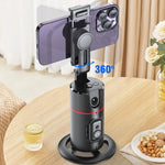 Carregue a imagem no visualizador da Galeria, FANGTUOSI Stabilizer Smart Facial Tracking with Removable Fill Light Phone Stand Wireless Selfie Stick Tripod for Live Streaming  Amaijoin
