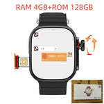 Carregue a imagem no visualizador da Galeria, 4GB+128GB S9 Ultra Android Smart Watch 4G CDS9 800W Camera 2.2 Inch Amoled 448*528 Amoled GPS WIFI Google Play Store Smartwatch  Amaijoin
