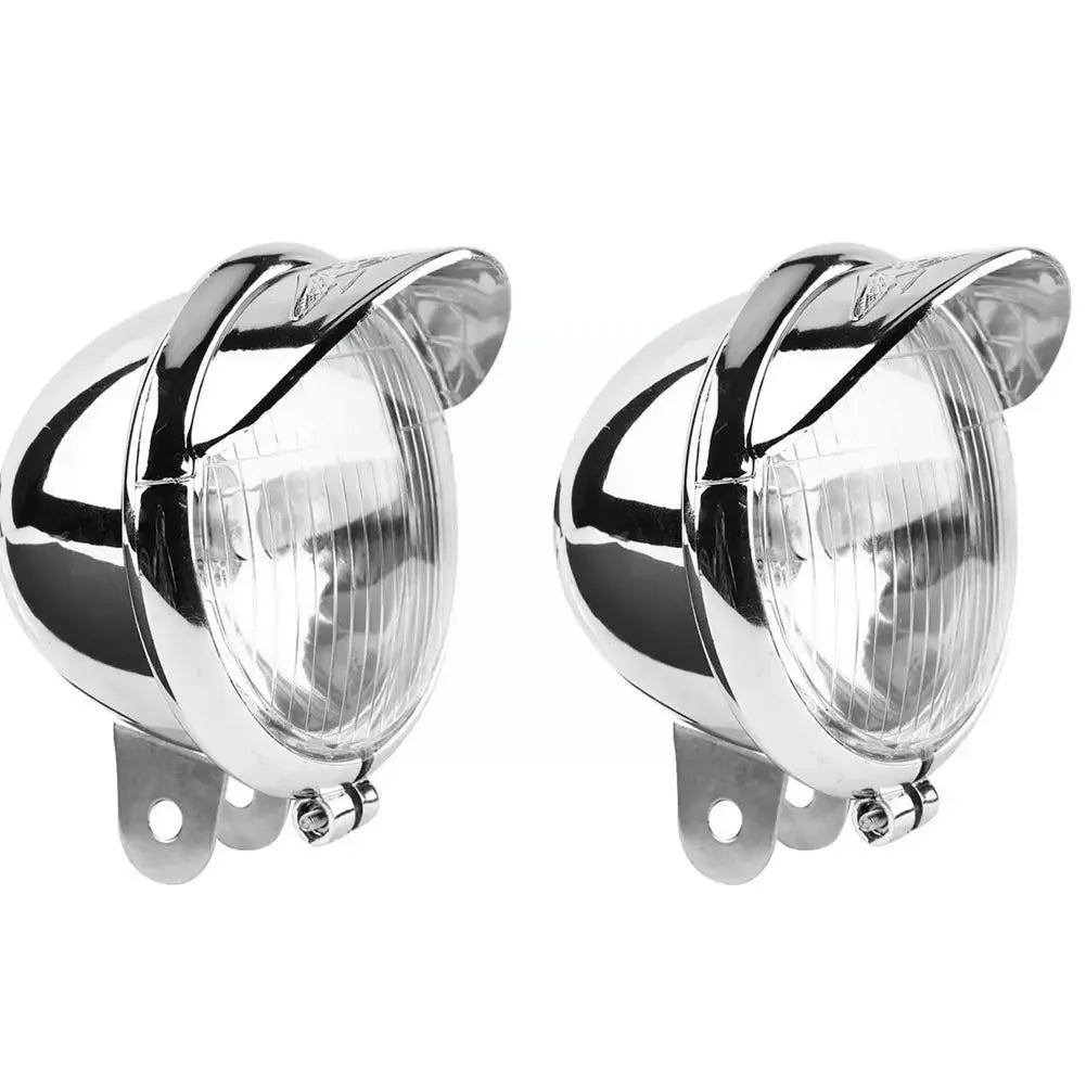 Motorcycle Front Auxiliary Light Black GN 125 Side Light Accessories External Headlight CM 125 Side Light  Amaijoin