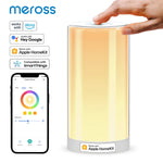 Carregue a imagem no visualizador da Galeria, Meross HomeKit Smart Table Lamp RGBWW LED Wi-Fi Night Lamp 6W Touch Sensor Dimmable Bedside Light Support Alexa Google Assistant  Amaijoin
