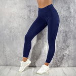 Carregue a imagem no visualizador da Galeria, Sportswear Woman Gym Leggings Pocketed Yoga Pants Fitness Running Pants Stretchy Sportswear Plus Size Sports Gym Pant for Women  Amaijoin
